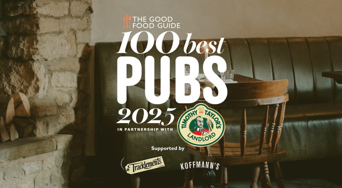 The Good Food Guide’s 100 Best Pubs 2025 logo